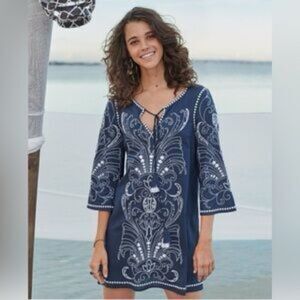 Sundance Blue Embroidered ‘Palace’ Tunic